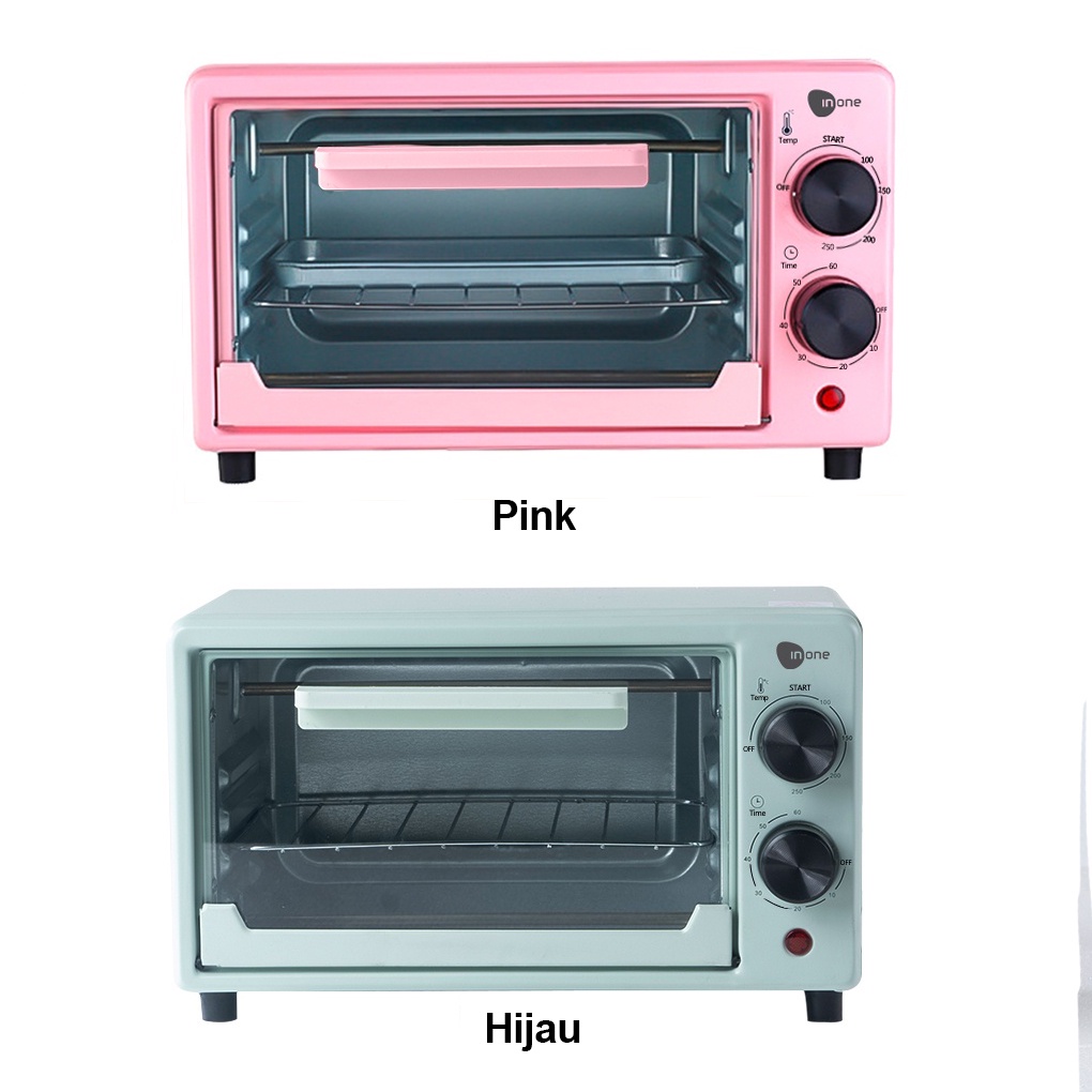 Oven Mini Pemanggang Daging Oven Baking Kue Kompor Listrik Oven Listrik Low Watt Kapasitas 12L Pemanggang Makanan Serbaguna -Wonderdekorasi