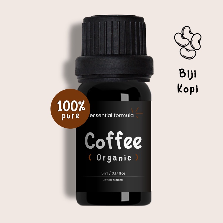Organic Coffee Minyak Biji Kopi Murni EO 100%