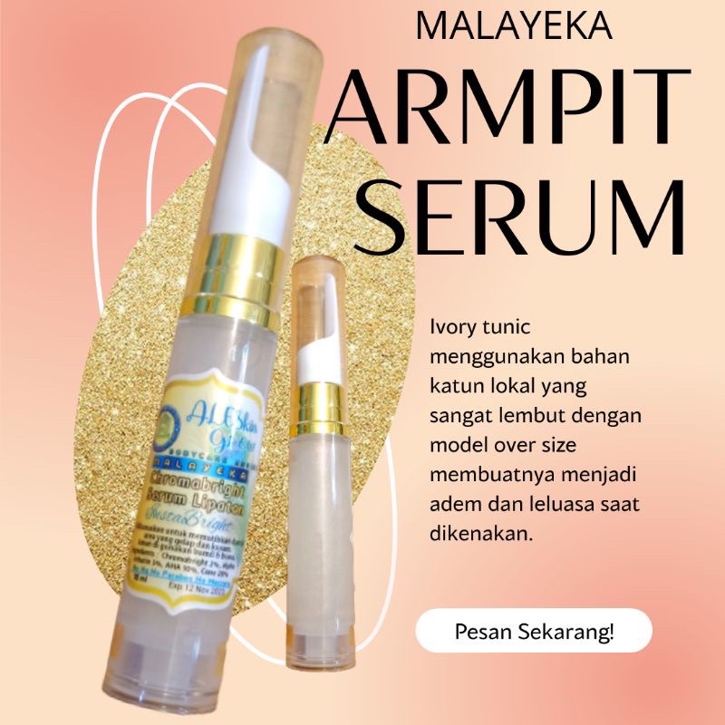 Pemutih Ketiak Ampuh Armpit Whitening Serum by Aleskin Glow