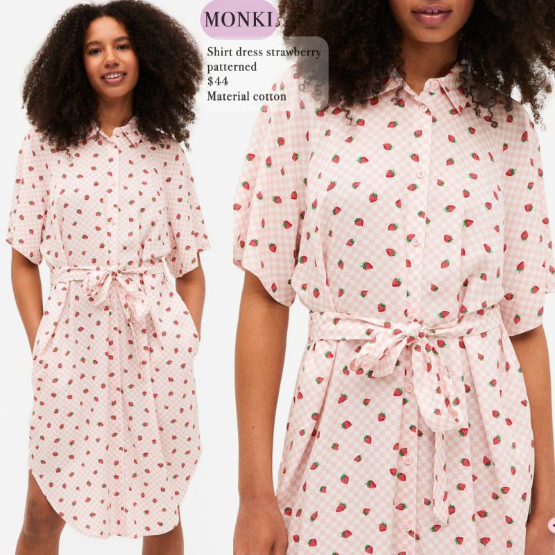 Mnk  shirt cotton dress