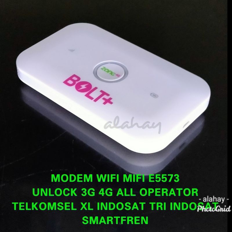 Modem Wifi Mifi E5573CS-322 BOLT+ 4G LTE Router Unlock 3G 4G All Operator Indonesia
