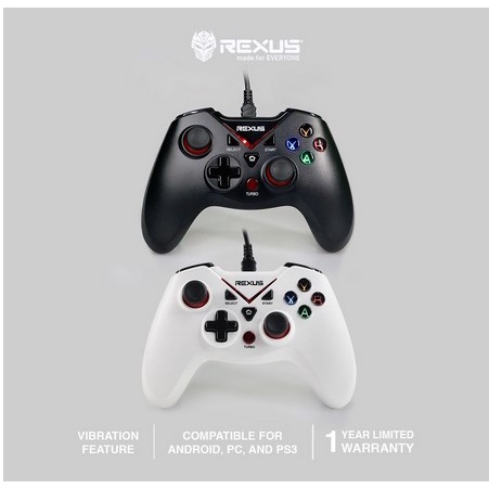 ITSTORE Rexus Gladius GX2 Pro Gaming Gamepad - Joystick / Stick original garansi resmi