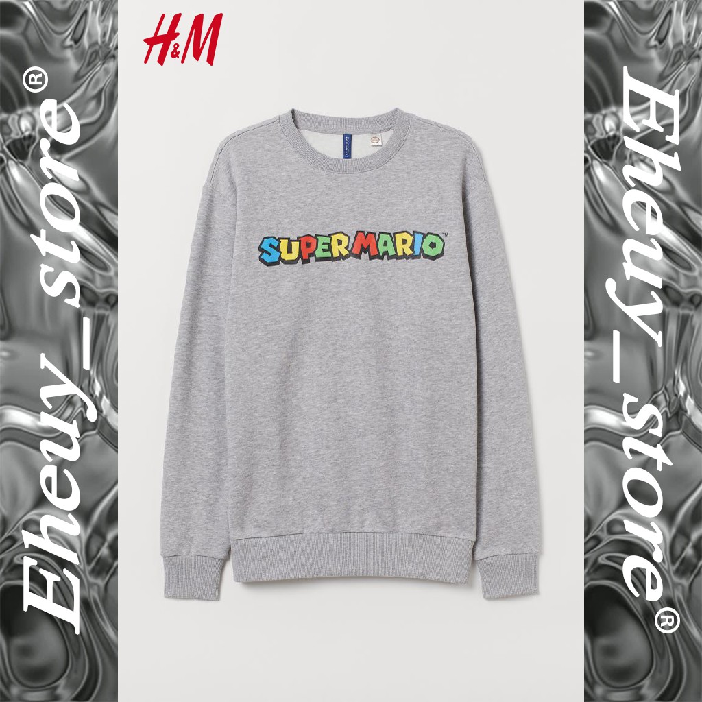 Crewneck H&amp;M Super Mario/Hogwarts/Mariliyn/Jerry Sweater h&amp;m abu Crewneck marilyn crewneck abu abu