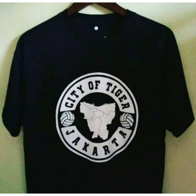 KAOS BAJU TSHIRT COMBED 30S CITY OF TIGER JAKARTA