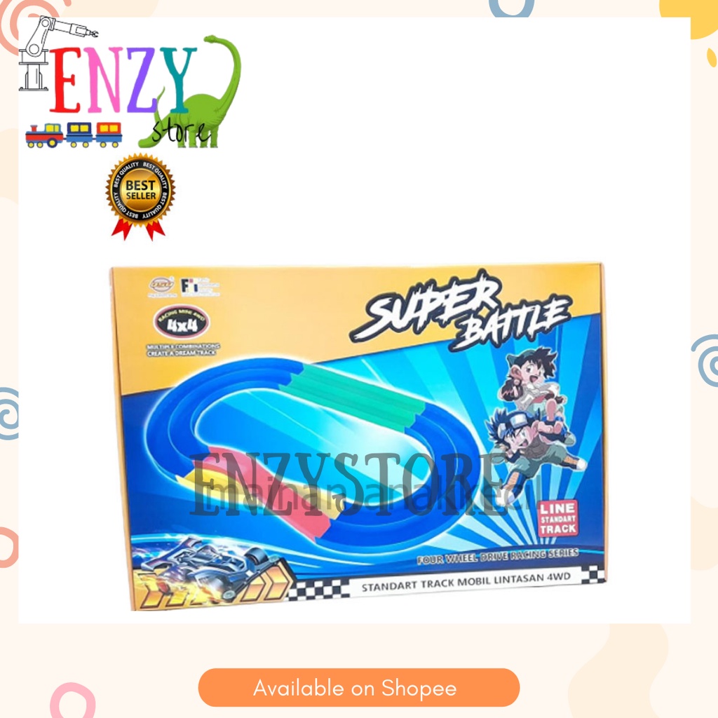 Track Tamiya Super Racing Track - Jalanan Tamiya - Track 2 Jalur