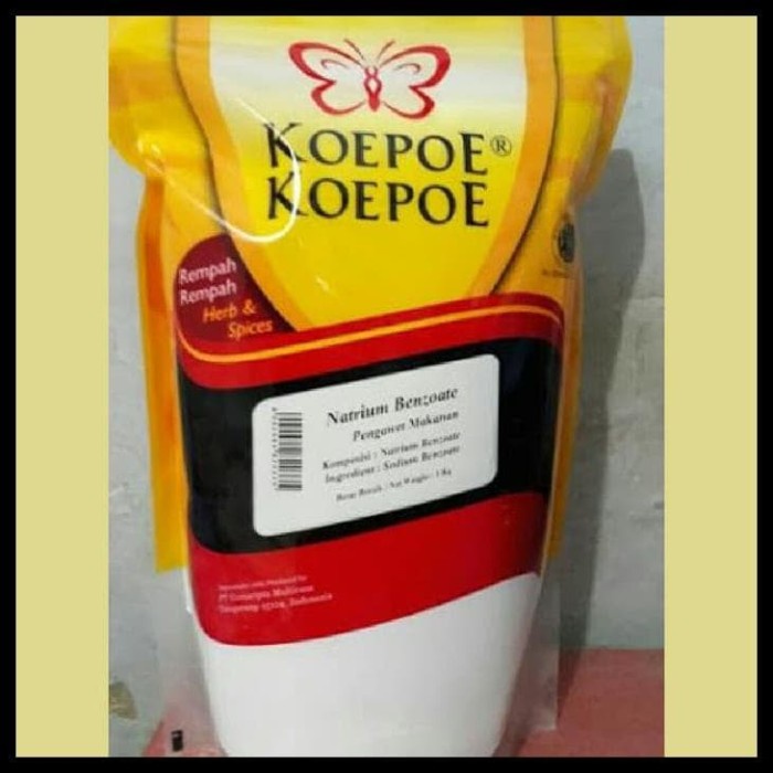 

Koepoe Koepoe Natrium Benzoat 1 KG