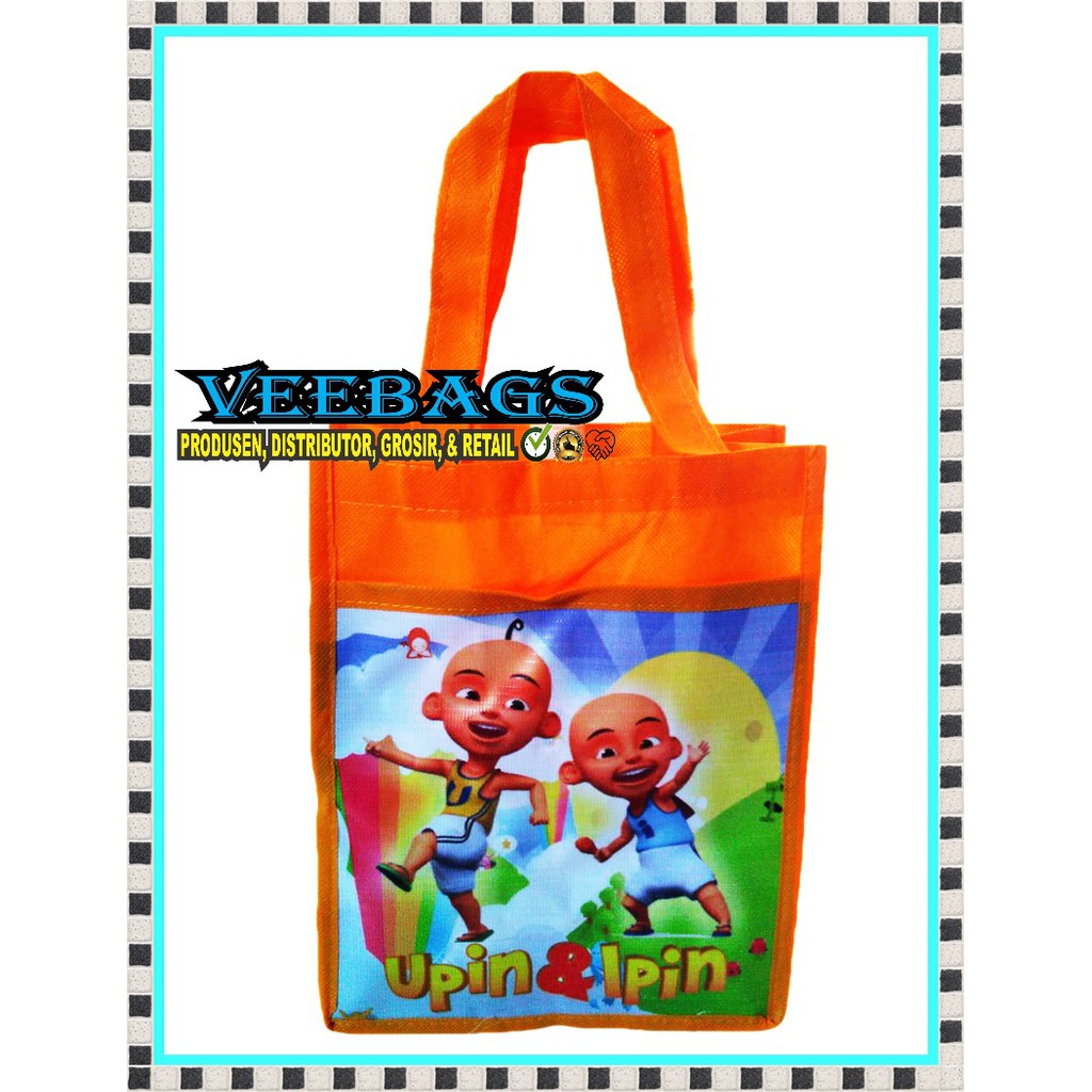 Goodie Bag Karakter Tsum Tsum, Souvenir Ulang Tahun, Tas Ulang Tahun, Perlengkapan Ulang Tahun-7