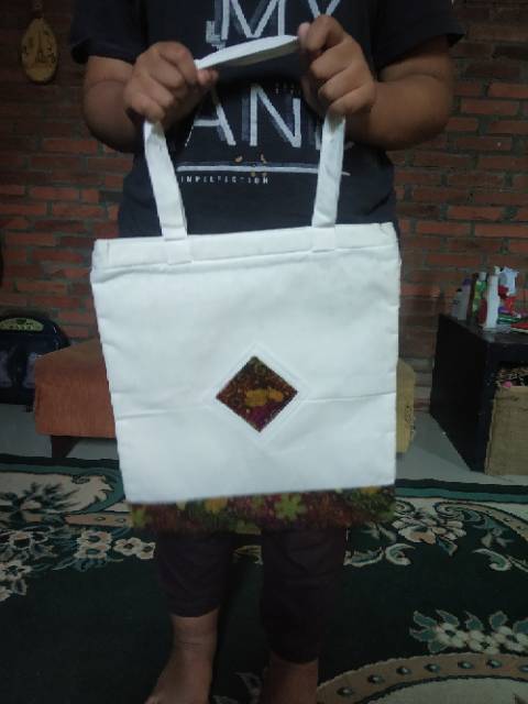 Tote Bag Kombinasi Batik