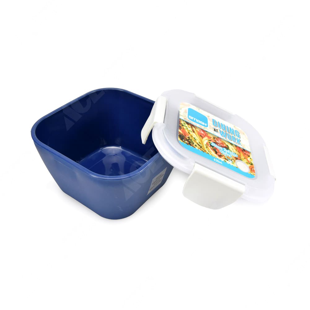 ACE Smash Tempat Makan Dining At Work 650 Ml - Biru