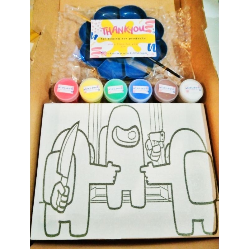 

Painting diy Among Us