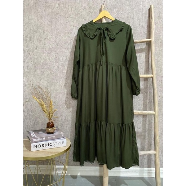 SHABIRA MIDI (HIJAU ARMY)