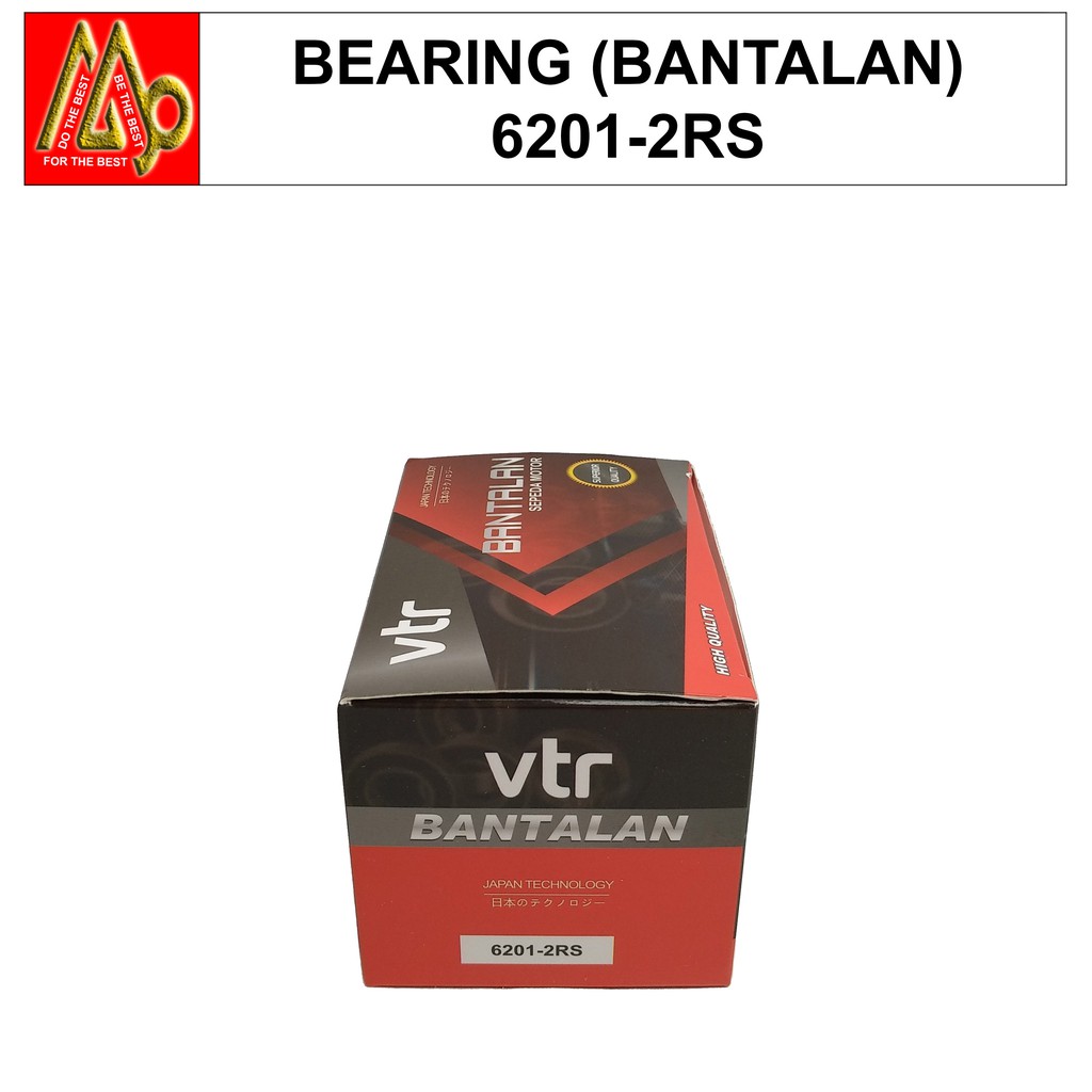 6201-2RS / VTR / Bearing (Lahar Roda) (Bantalan)