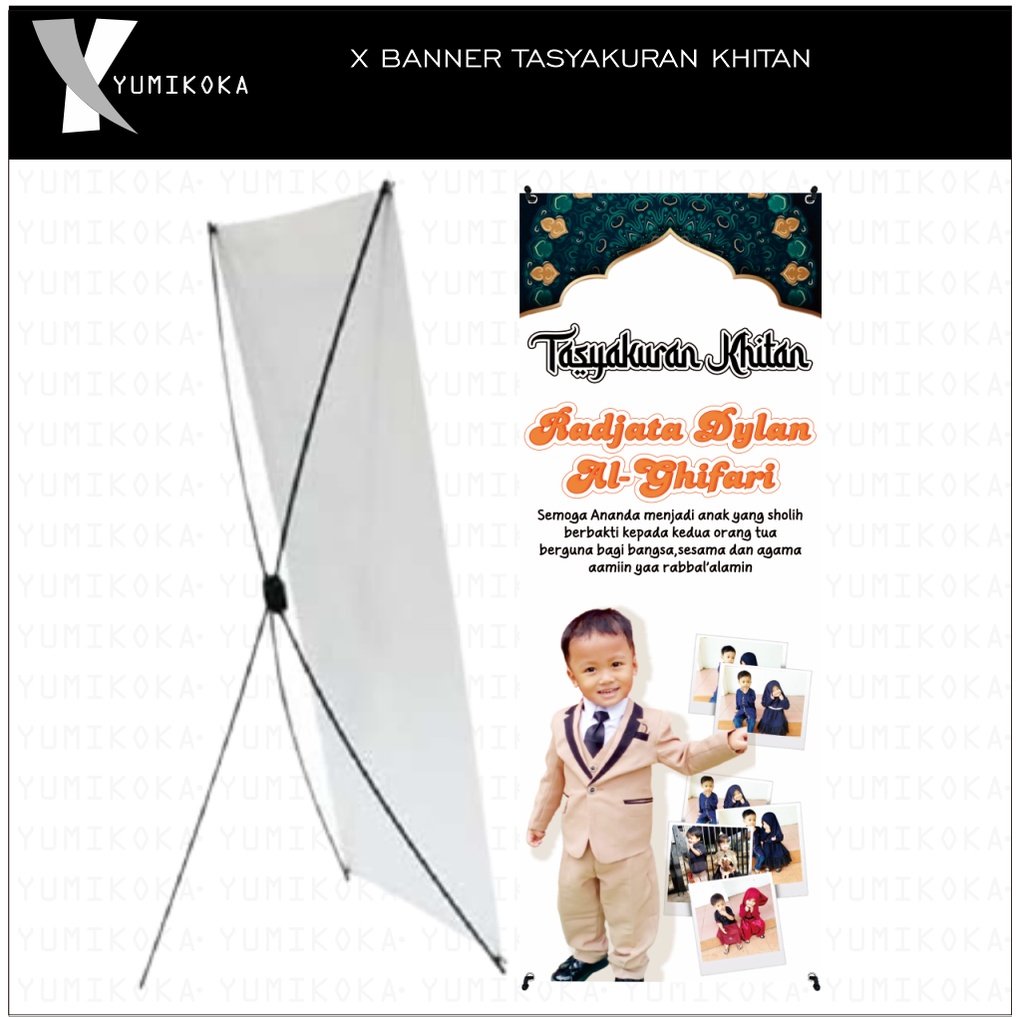 Jual Xbanner Xbaner Xbener Banner Bener Baner Spanduk Khitanan Custome