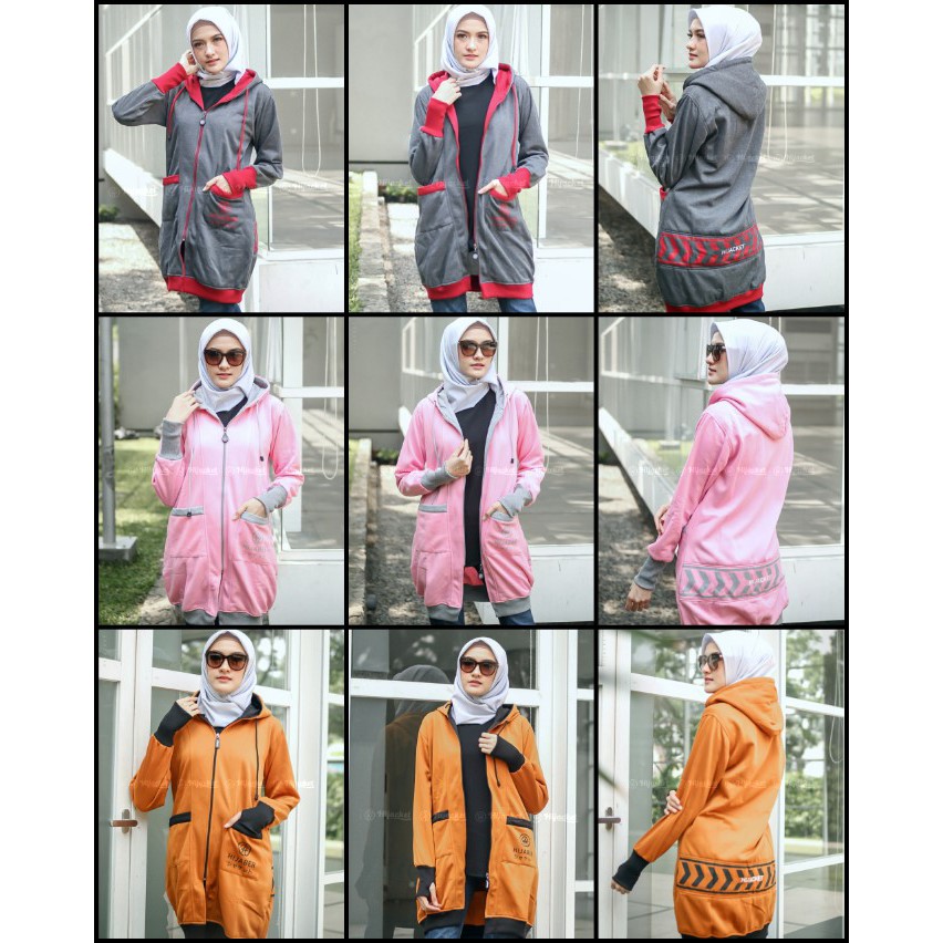 ⭐️GRATIS ONGKIR⭐️ HIJACKET YUKATA Jaket Wanita Muslimah-4