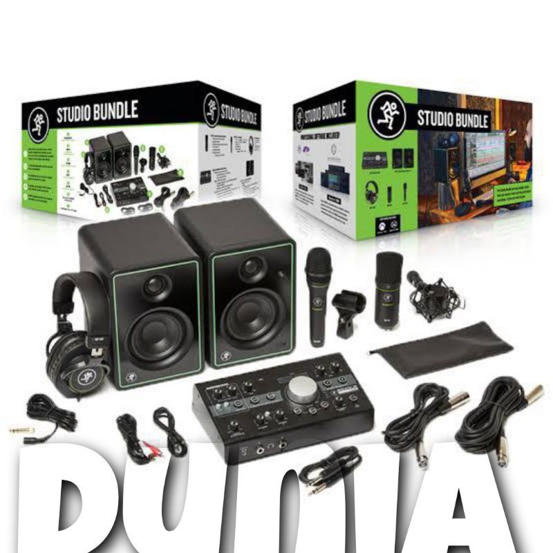 Paket Recording Mackie Studio Bundle Original