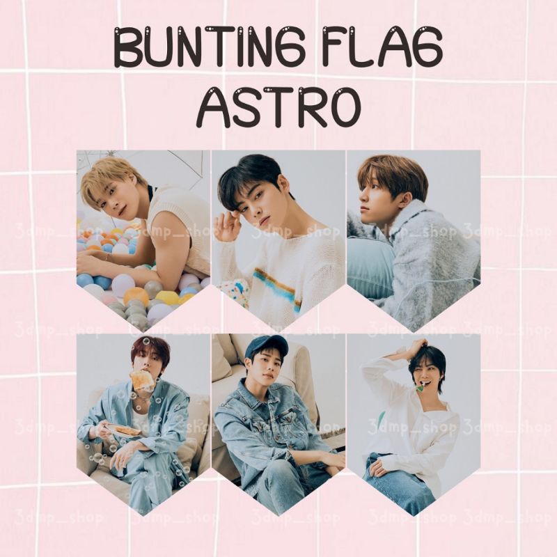 Bunting Flag Garland Bendera Astro all yours switch on