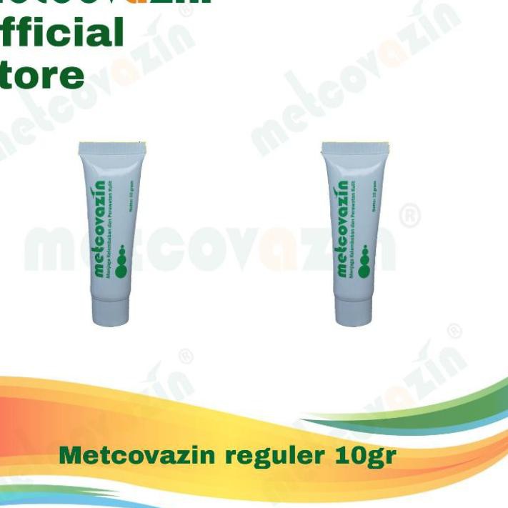 

Model Terkini Metcovazin reguler 10gr | Free bubble wrap Lt1....