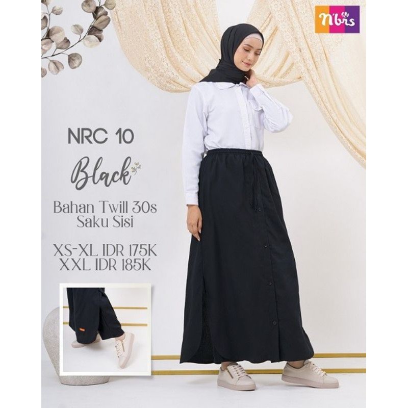 Rok celana nibras nrc 10 Black