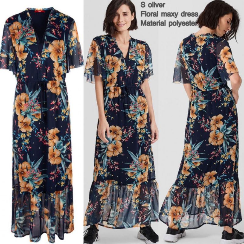 Maxi dress Floral sifon S.oliver