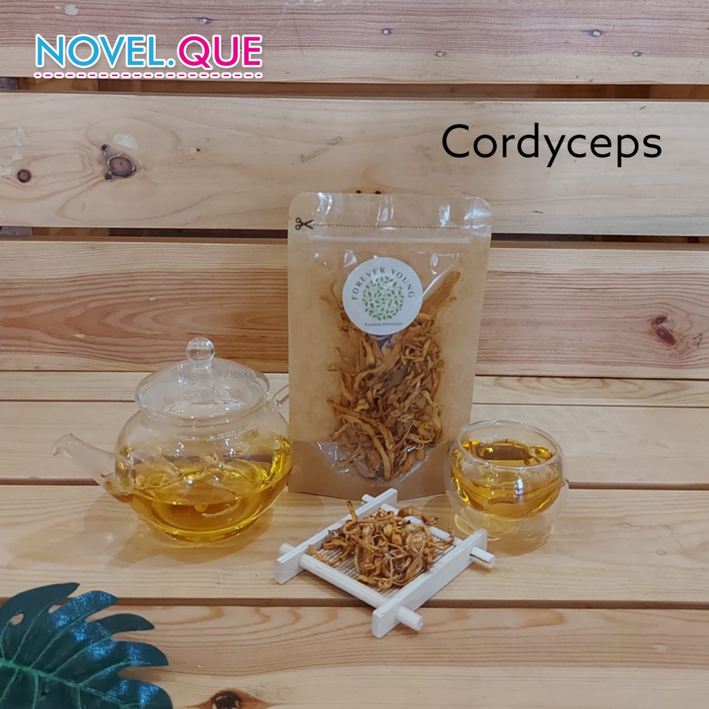 

Teh Bunga Kering Chong Cao Hua Dried Cordyceps Mushroom Flower