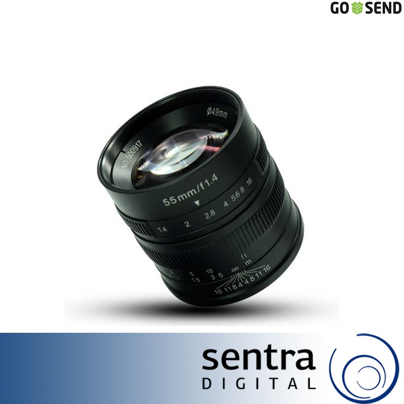 7 Artisans 55mm F/1.4 for Sony E-Mount Black - 7Artisan Lens 7artisans 7 Artisan