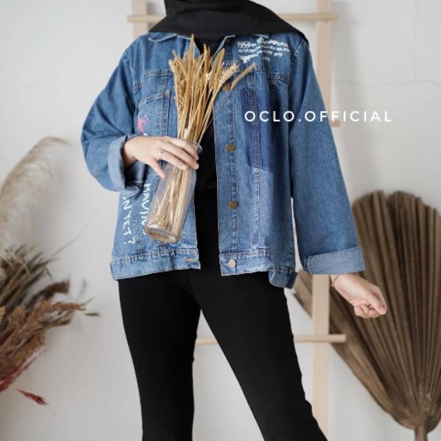 ELYSIA JACKET JEANS ORIGINAL BY OCLOOFFICIAL