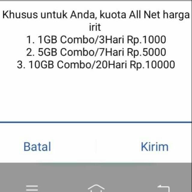 Kartu Super Sakti Telkomsel bonus 10gb pilihan paketnya 1Gb Rp.1000 5Gb Rp.5000 10Gb Rp.10.000