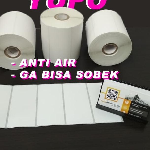 

✷ LABEL BARE 100 X 50 (1 LINE) KERTAS STICKER LABEL YUPO 100x50 ❀