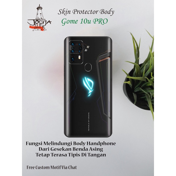 Dapat 2pcs Garskin Hp Gome U10 Pro Motif rog - Free Custom Via Chat