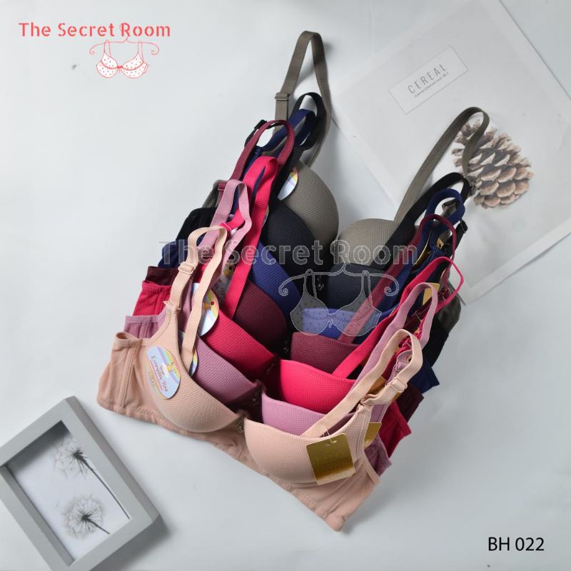 TALLY BRA BH 022 | CUP B | ADA KAWAT | BUSA SEDANG | SIZE 34-38