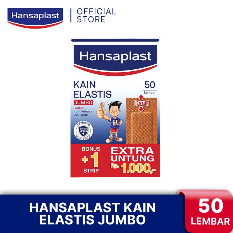 Hansaplast Plester Luka Jumbo isi 50