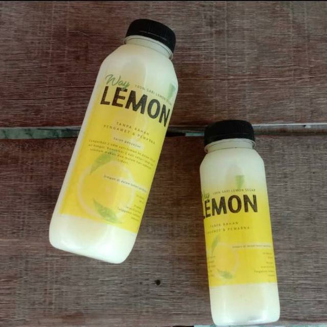 

Way Lemon (100% lemon asli)