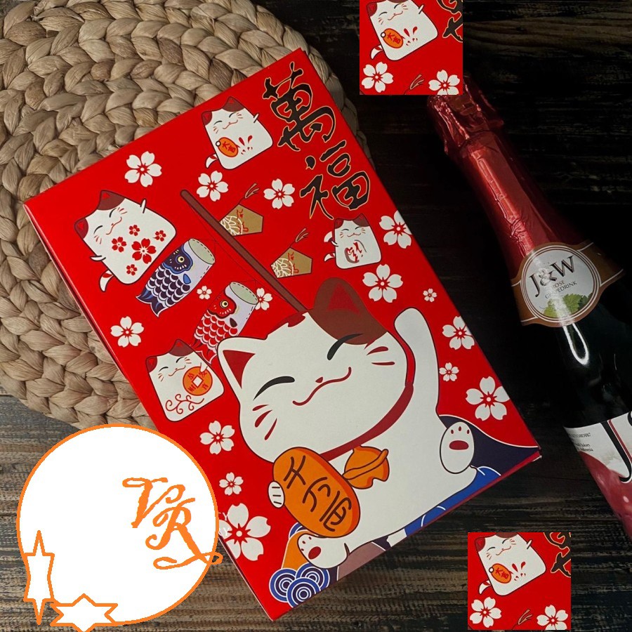 

box/dus/packaging/kemasan kue cake nastar taiwan imlek CNY harumi