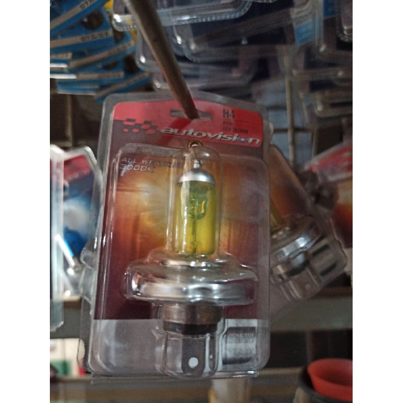 bohlam Halogen H4 yellow