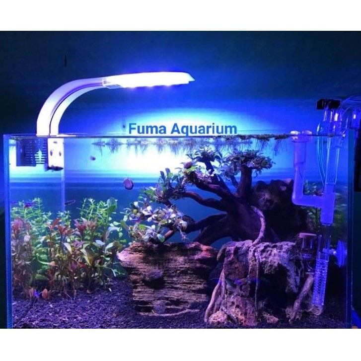 SAKKAI PRO Led-03 Lampu Aquarium Aquascape Clamping Nyala 3Mode 6watt Jepit