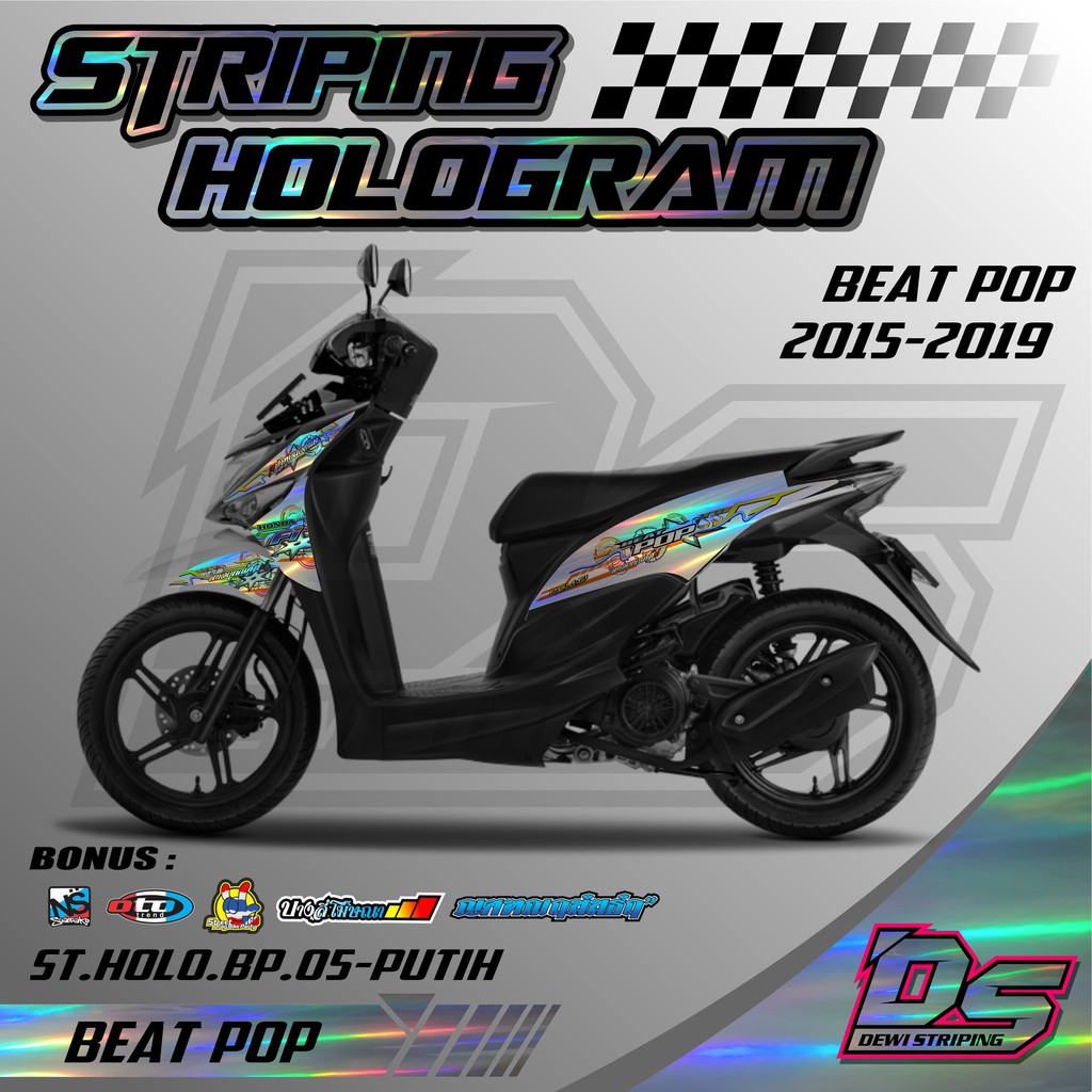 Harga Stiker Motor Beat POP Terbaru November 2021 BigGo Indonesia