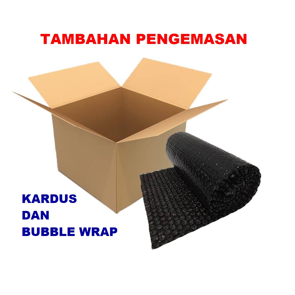 Kemasan Tambahan Bubble Wrap dan Kardus