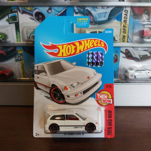 Hot Wheels 90 Honda Civic EF White - Factory Sealed