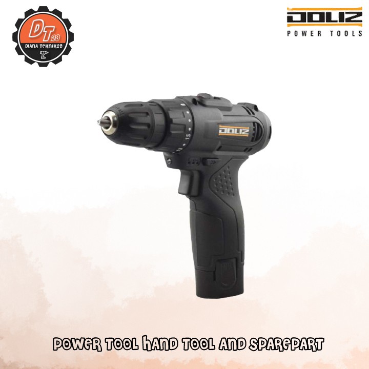 DOLIZ BD 621 Bor Cordless 10mm Drill 12 Volt BD621