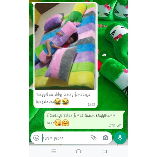 kasur,hitz,karakter full set free sembilan bantal