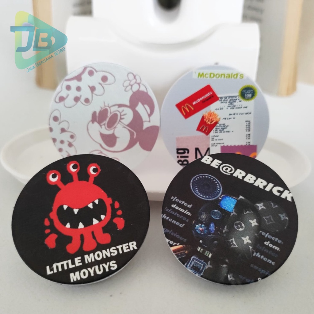 Popsocket karakter POP SOCKET stand hp phone stand holder karakter lucu JB5298