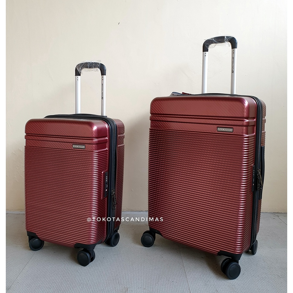 Koper ABS Navy Club 3937 Size 24 Inch TSA Lock Double Zipper