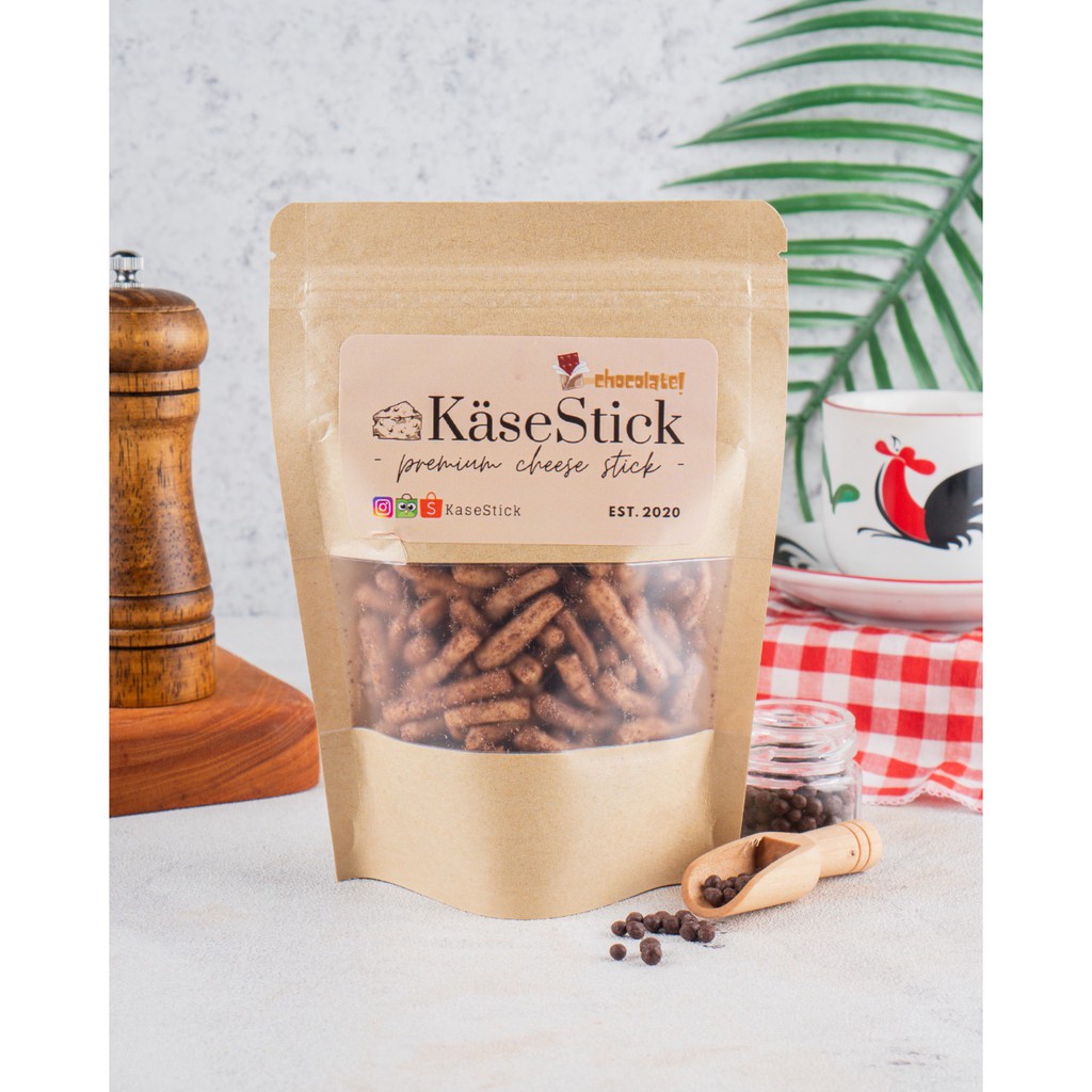 

Cemilan Premium Cheese Stick / Stik Keju KaseStick 400gr CHOCO