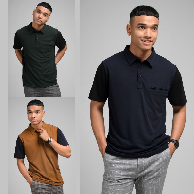 Preppstudio EAZYDRY POLO TWO TONE FREE TOOBAG PREPPSTUDIO