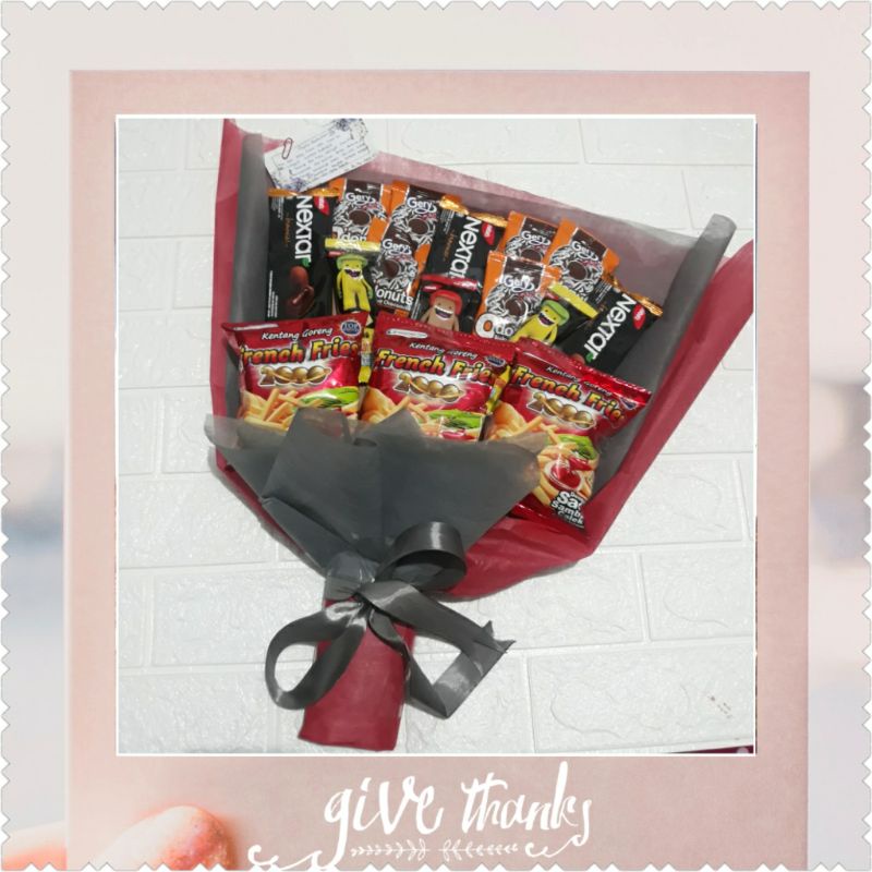 

buket snack murah /buket wisuda/buket ulangtahun