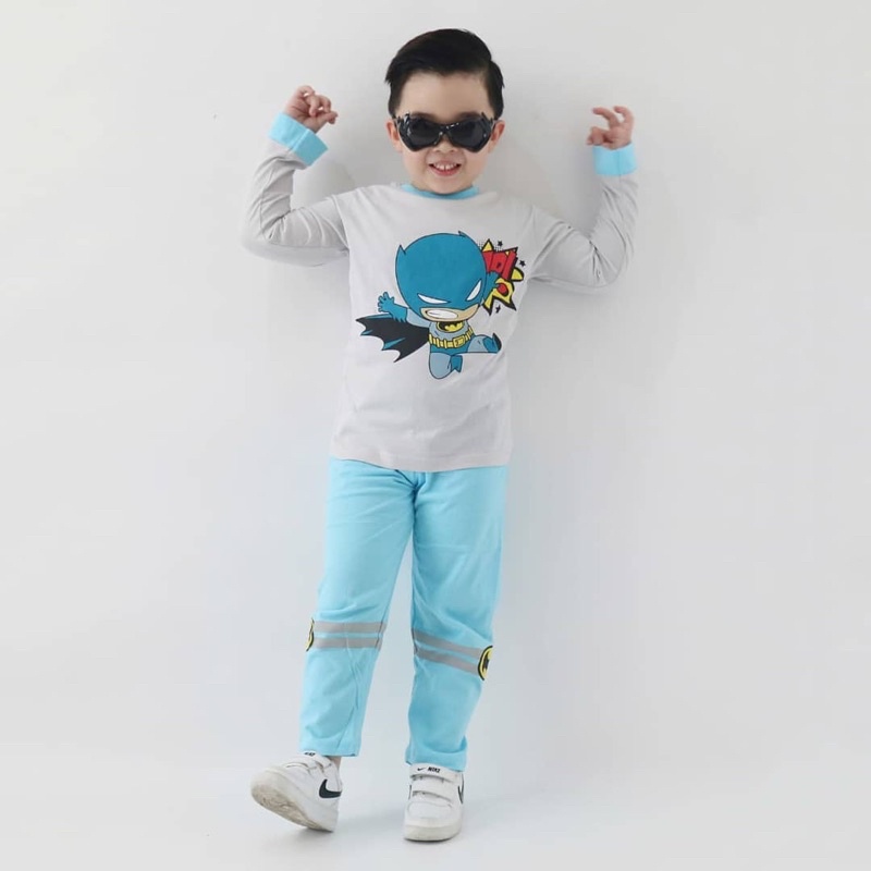 Setelan Anak Set Superhero Cluster Kids