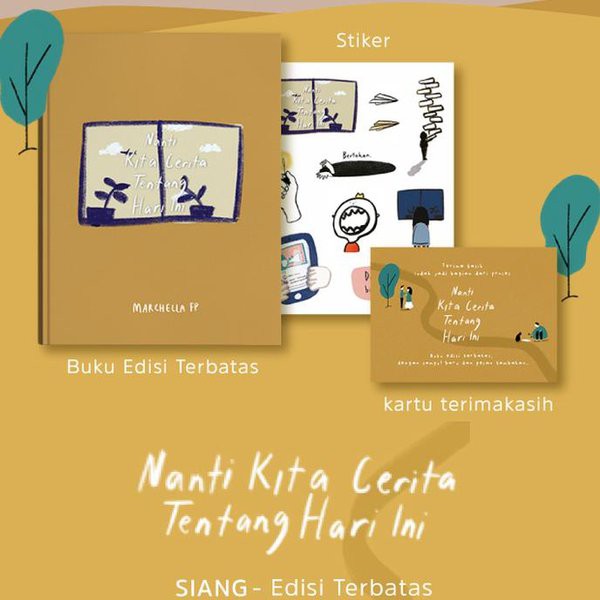 BARU BUKU Nanti Kita Cerita Tentang Hari Ini NKCTHI / Edisi TTD Penulis / Edisi Siang / Original