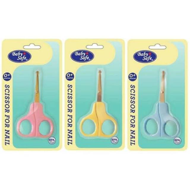 Baby Safe Scissor For Nail / Gunting Kuku Bayi BD2497