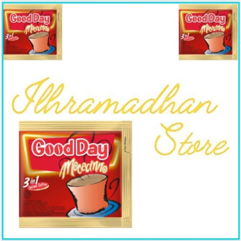 

Kopi Good Day sachet 20gr isi 10pcs MOCHACINNO
