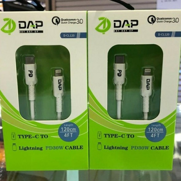 KABEL DATA DAP TYPE C TO IPHONE / Cable Data DAP Type C to Lightning